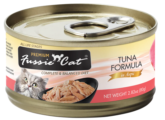Fussie Cat Premium Tuna Formula In Aspic 2 82Oz Wet Cat Food - main product image