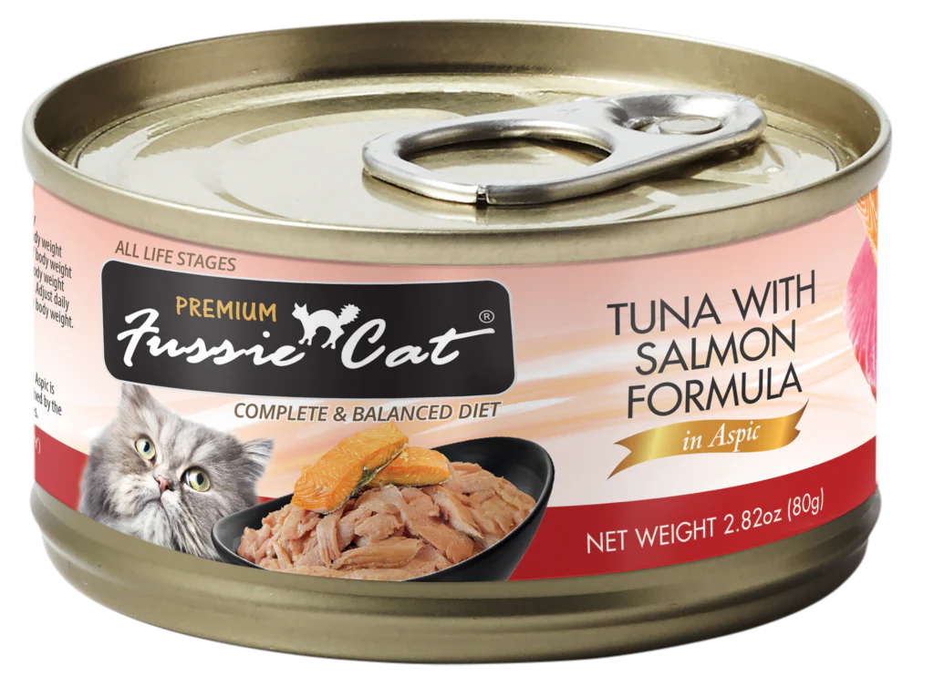 Fussie Cat Premium Tuna With Salmon Formula In Aspic 2 82Oz - main product image