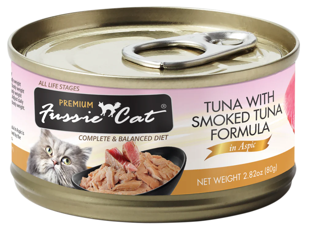 Fussie Cat Premium Tuna With Smoked Tuna Formula In Aspic 2 - main product image