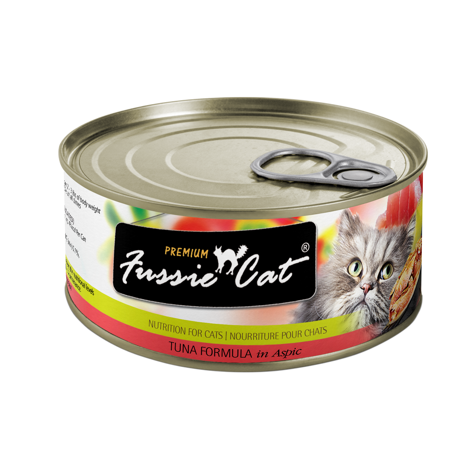 Fussie Cat Premium Tuna Formula In Aspic 2 82Oz Wet Cat Food - detail view