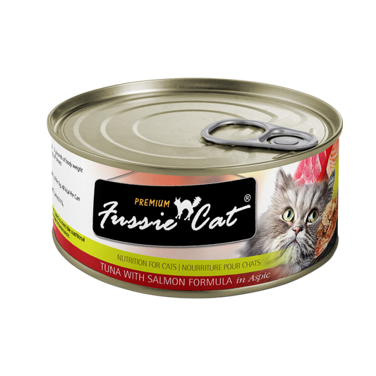 Fussie Cat Premium Tuna With Salmon Formula In Aspic 2 82Oz - detail view