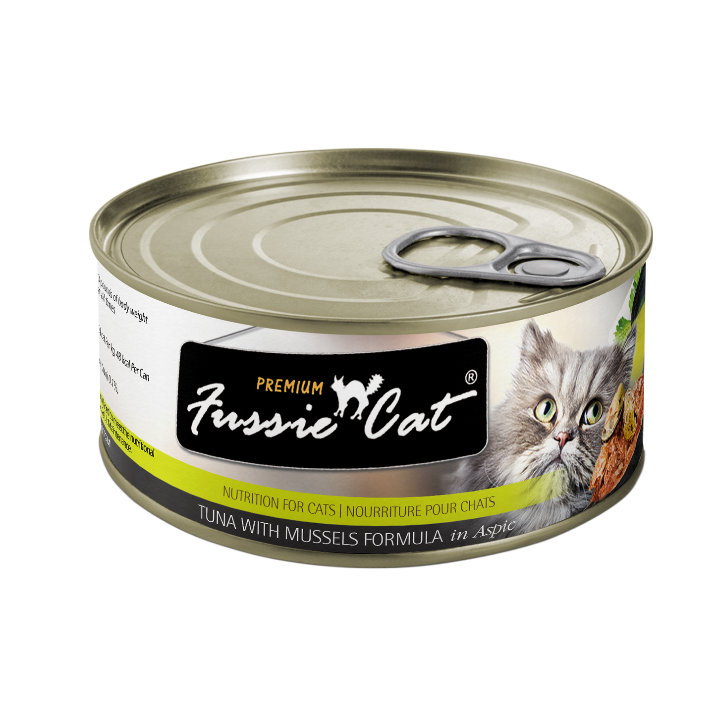 Fussie Cat Premium Tuna With Mussels Formula In Aspic 2 82Oz - detail view