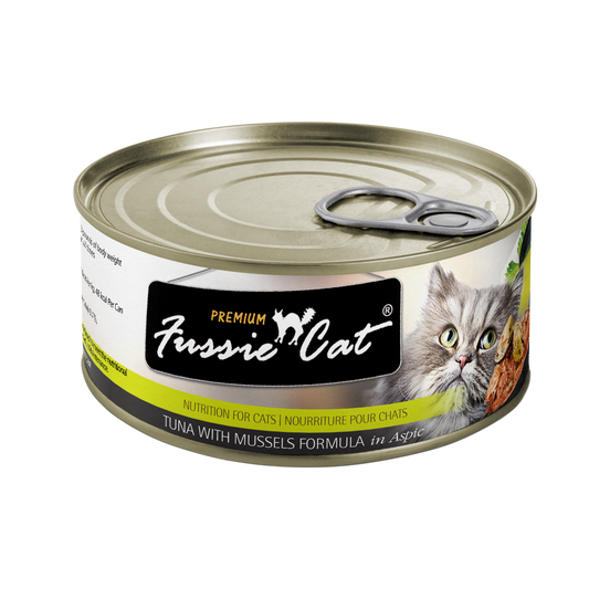 Fussie Cat Premium Tuna With Mussels Formula In Aspic 2 82Oz - detail view