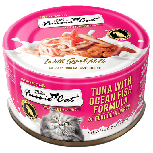Fussie Cat Tuna With Oceanfish Formula In Goat Milk Gravy 2 - main product image