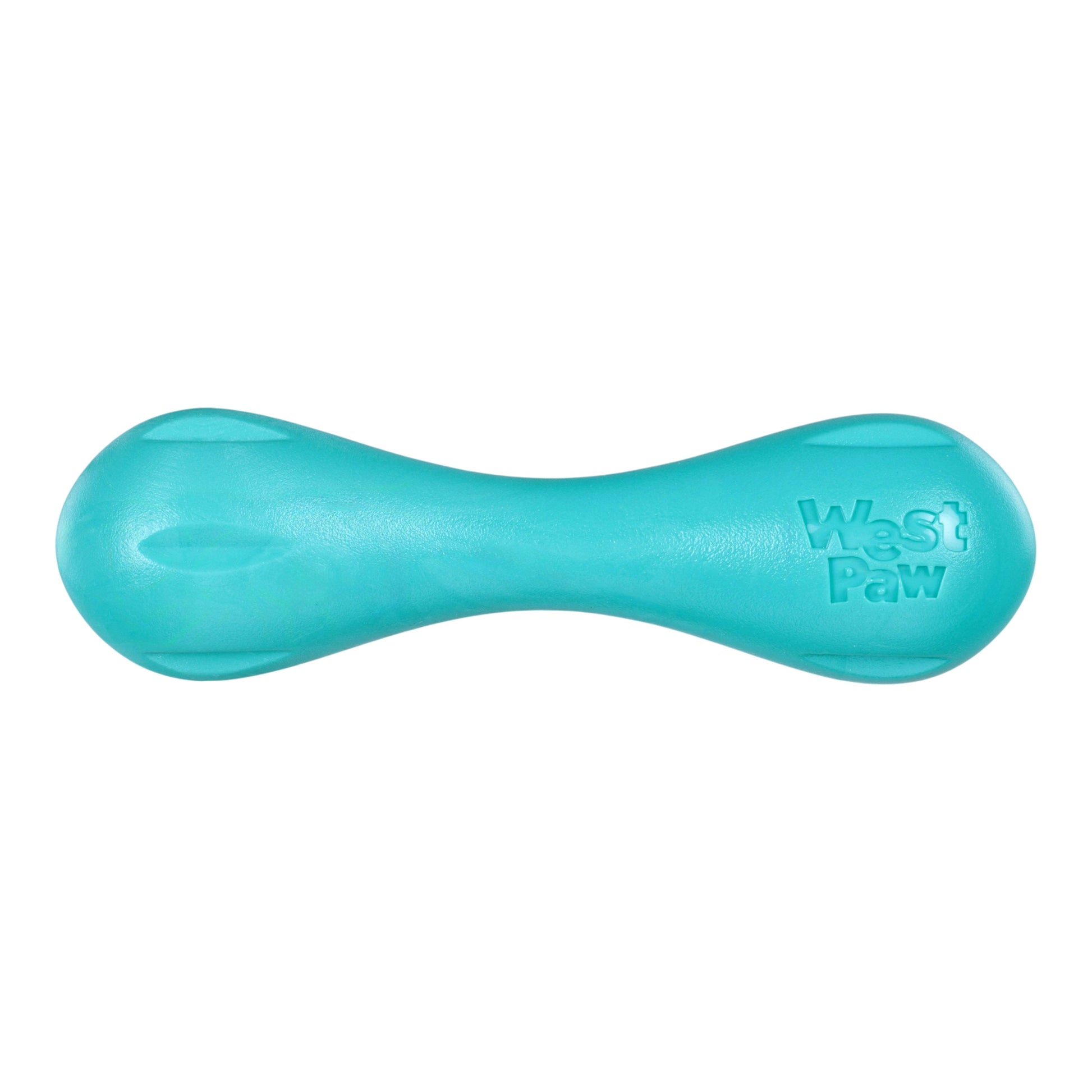 Hurley Teal Interactive Dog Toy Durable Play Premium - lifestyle view