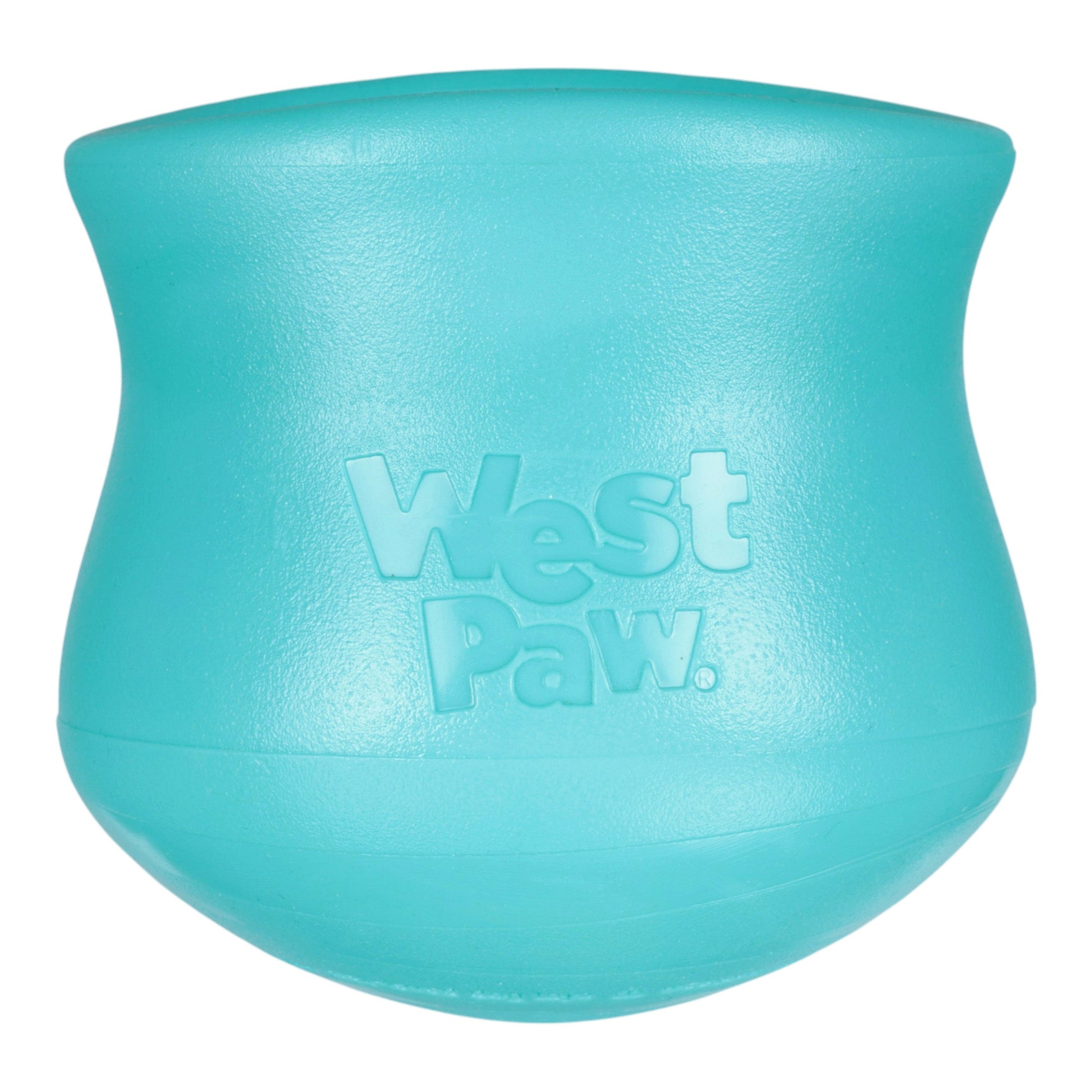 Toppl Teal Interactive Dog Toy Durable Play Premium - close up view