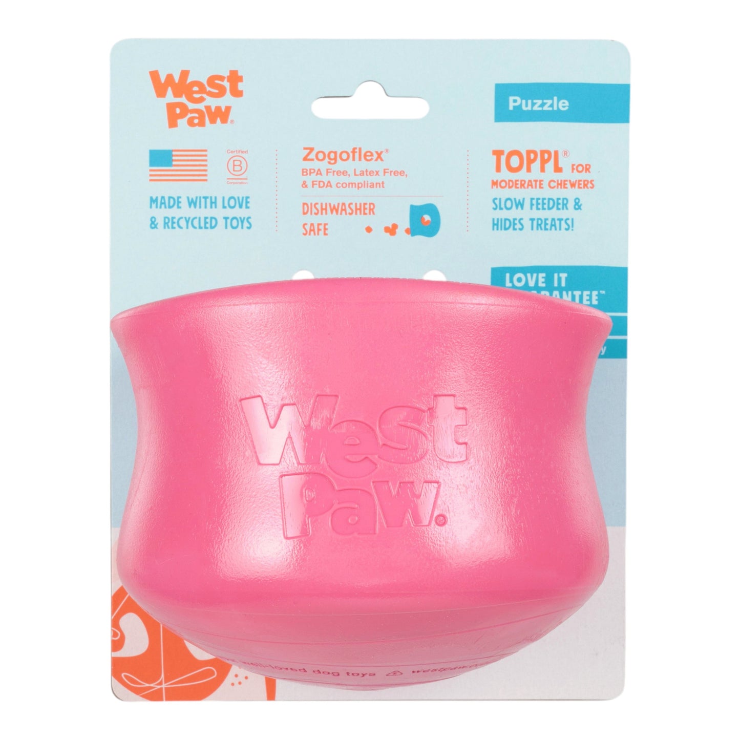 Toppl Geranium Interactive Dog Toy Durable Play Premium - gallery image 9