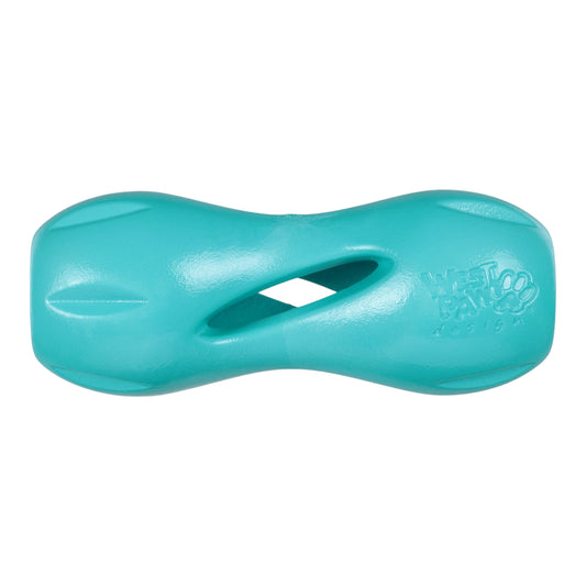 Qwizl Teal Interactive Dog Toy Durable Play Premium - main product image