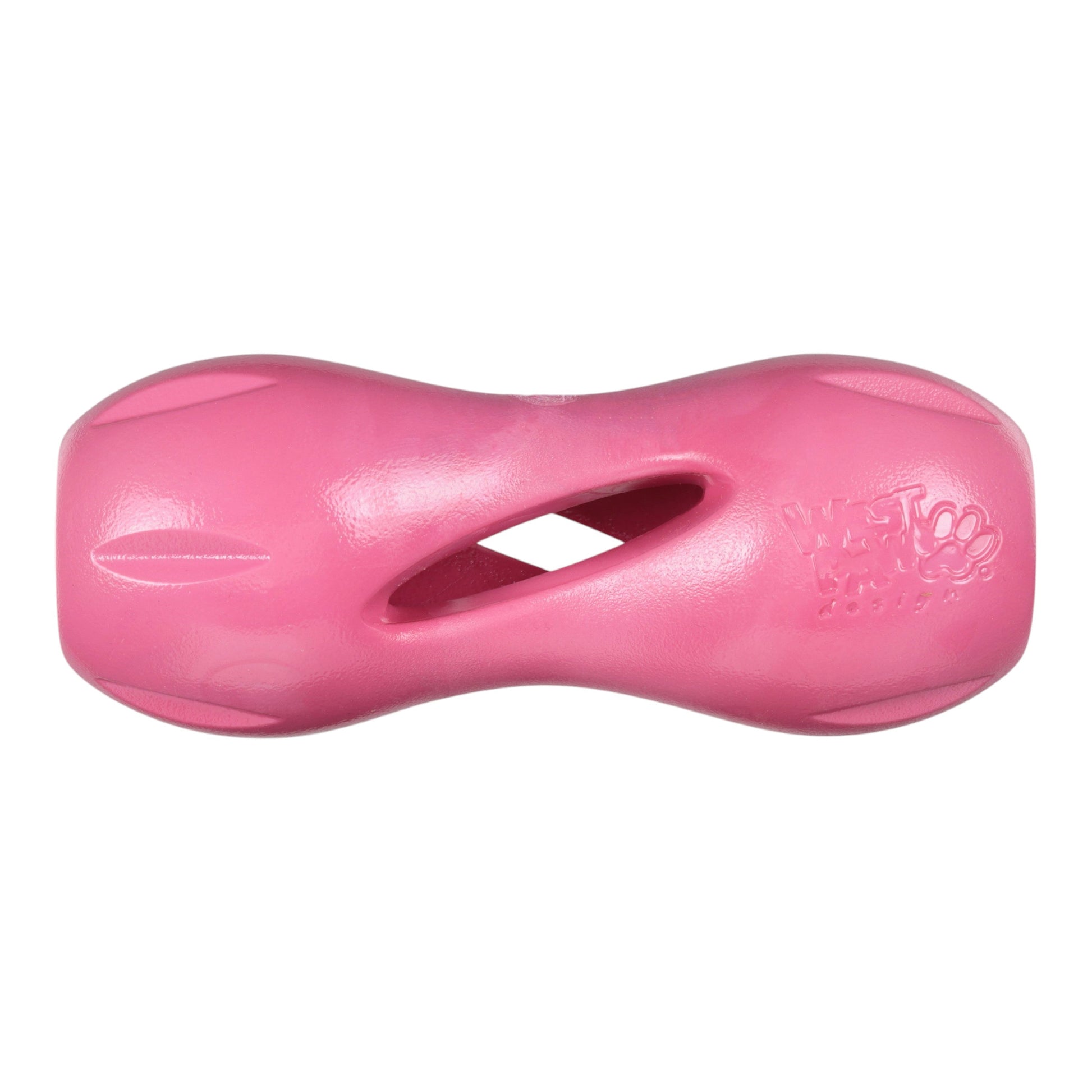 Qwizl Geranium Interactive Dog Toy Durable Play Premium - close up view