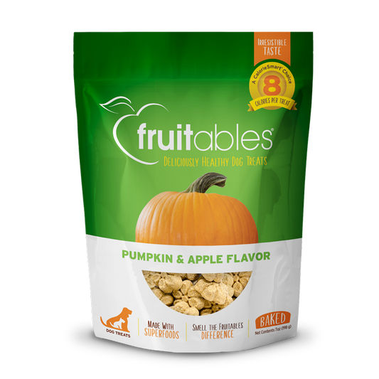 Fruitables Healthy Dog Treats Pumpkin Apple 7Oz Dog Treats - main product image