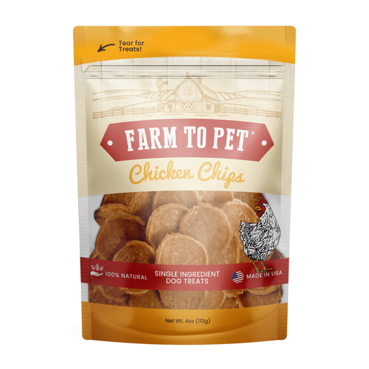 Farm To Pet Chicken Chips dog treats Premium Premium Pet Supply - main product image