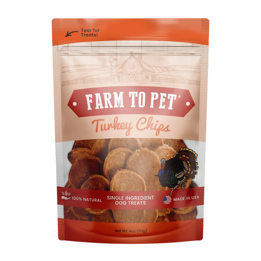 Farm To Pet Turkey Chips 12Oz dog treats Premium - main product image