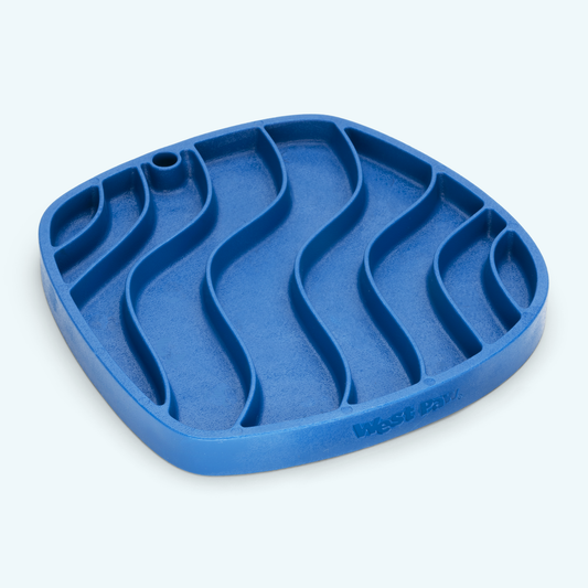 Slow Feeder Waves Feast Mat Dog Enrichment Feeding - main product image