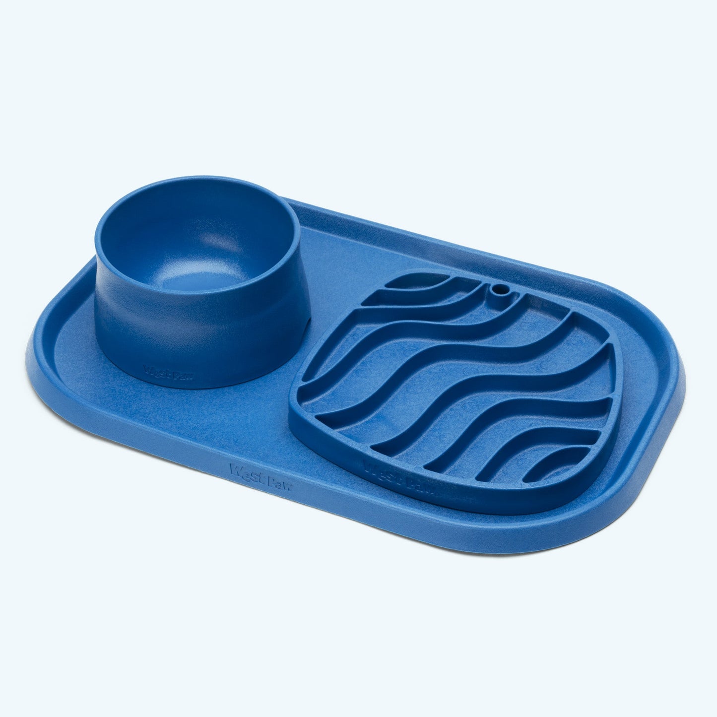 Pet Feeder Placemat Non Slip Feeding Mat Daily Dining - close up view