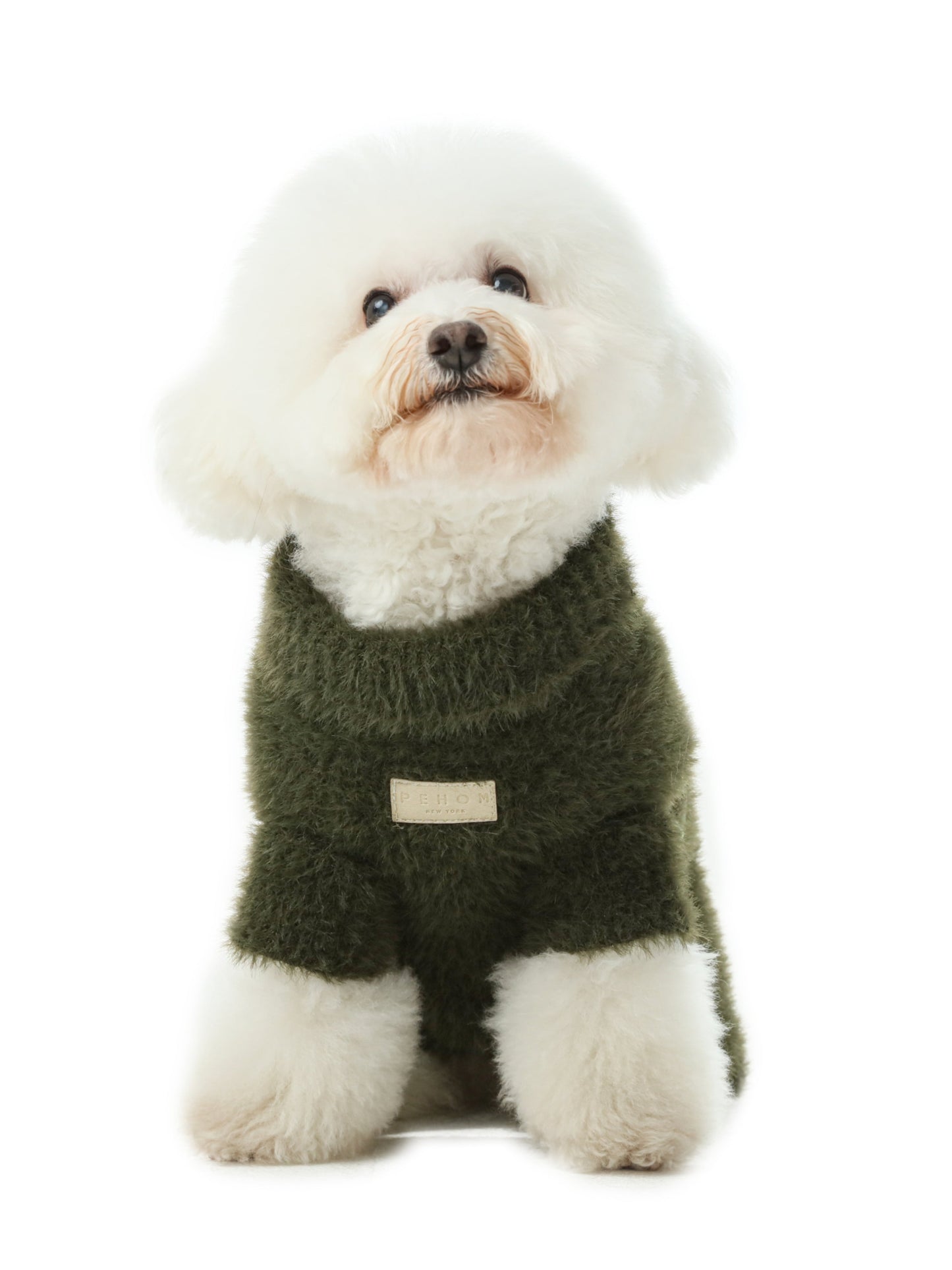 Eskimo Fuzzy Sweater Green Dog Sweaters Premium Pet Supply - gallery image 10