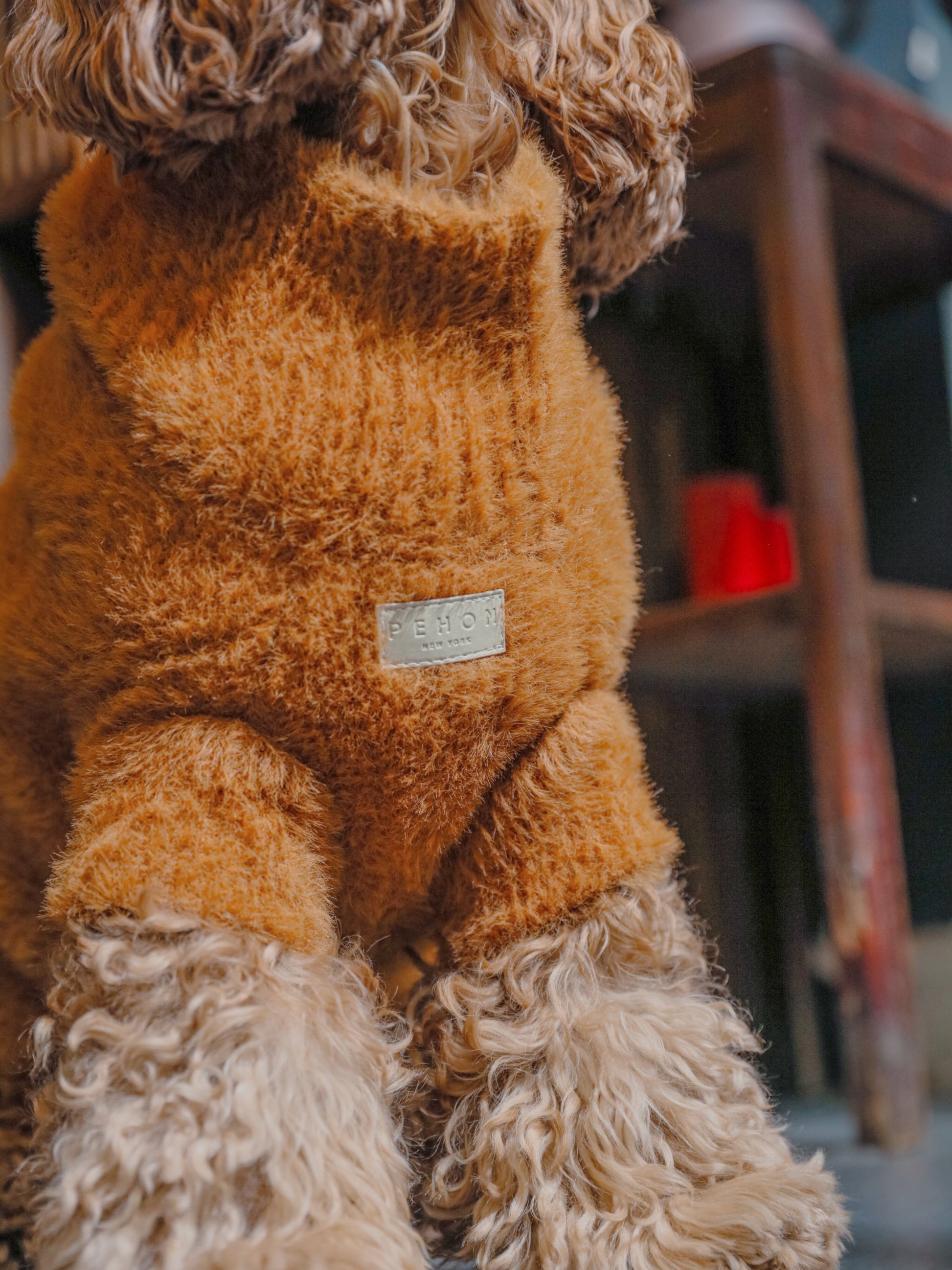Eskimo Fuzzy Sweater Green Dog Sweaters Premium Pet Supply - gallery image 6