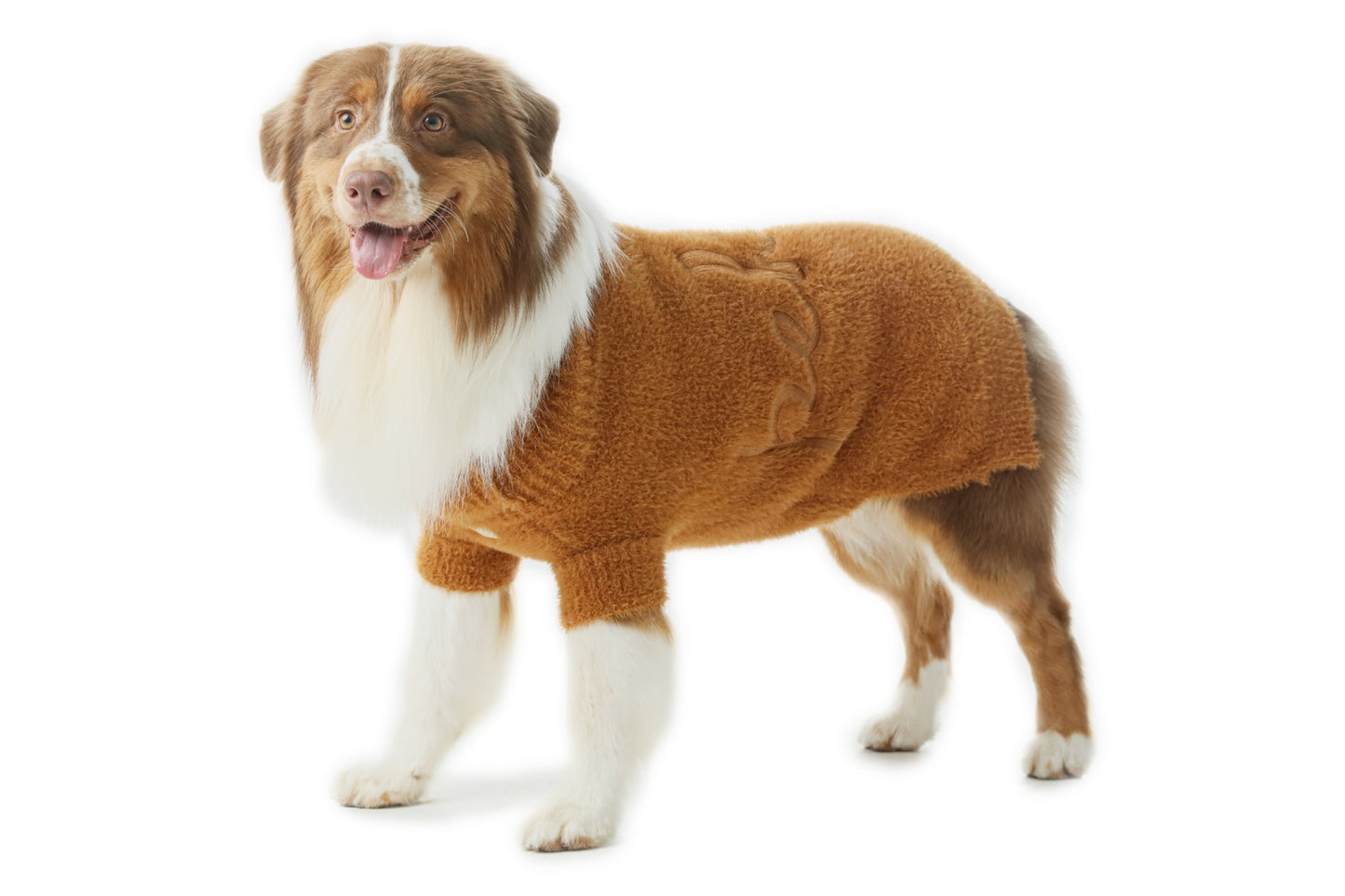 Eskimo Fuzzy Sweater Orange Dog Sweaters Premium Pet Supply - gallery image 15