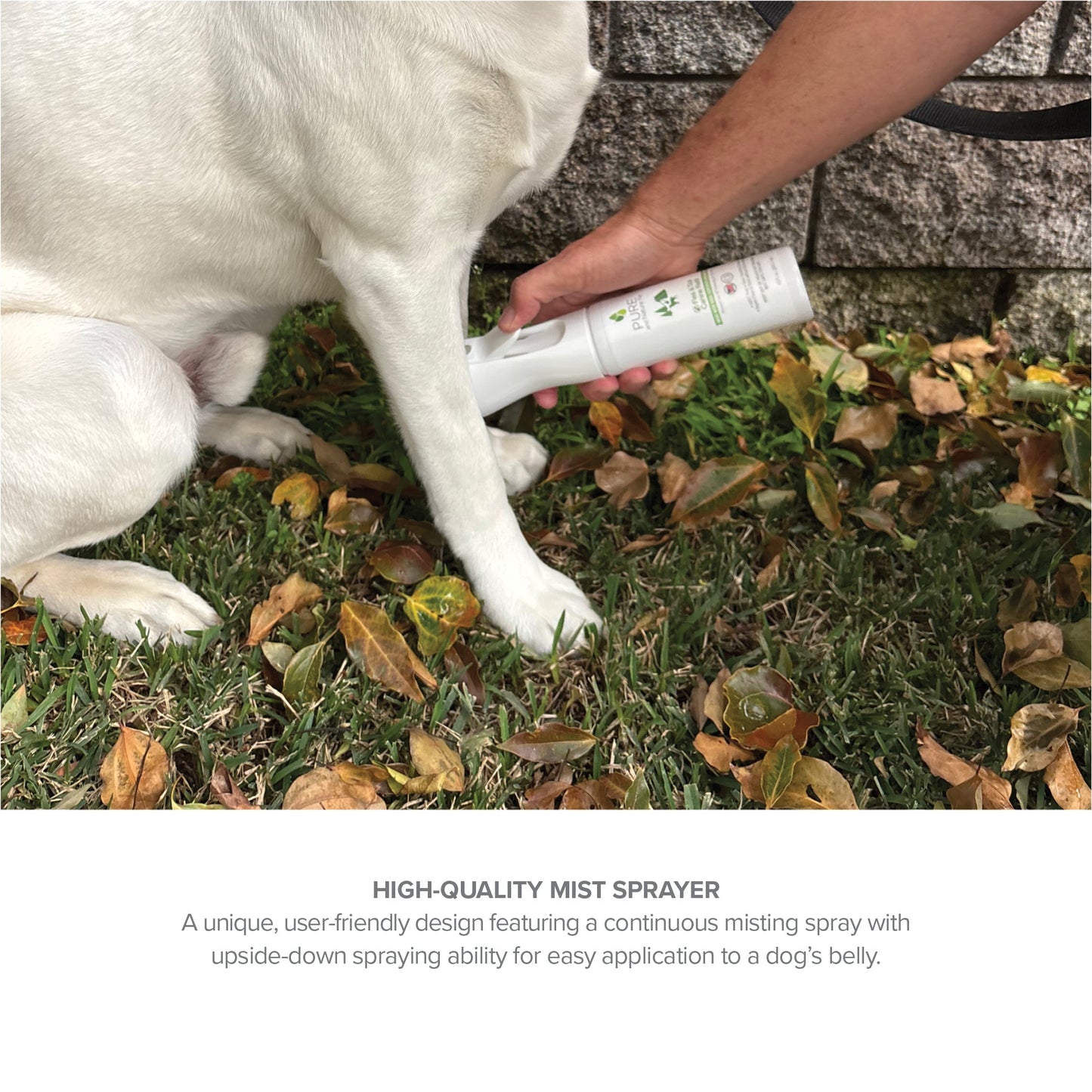 Flea and Tick Spray for Dogs - detail view
