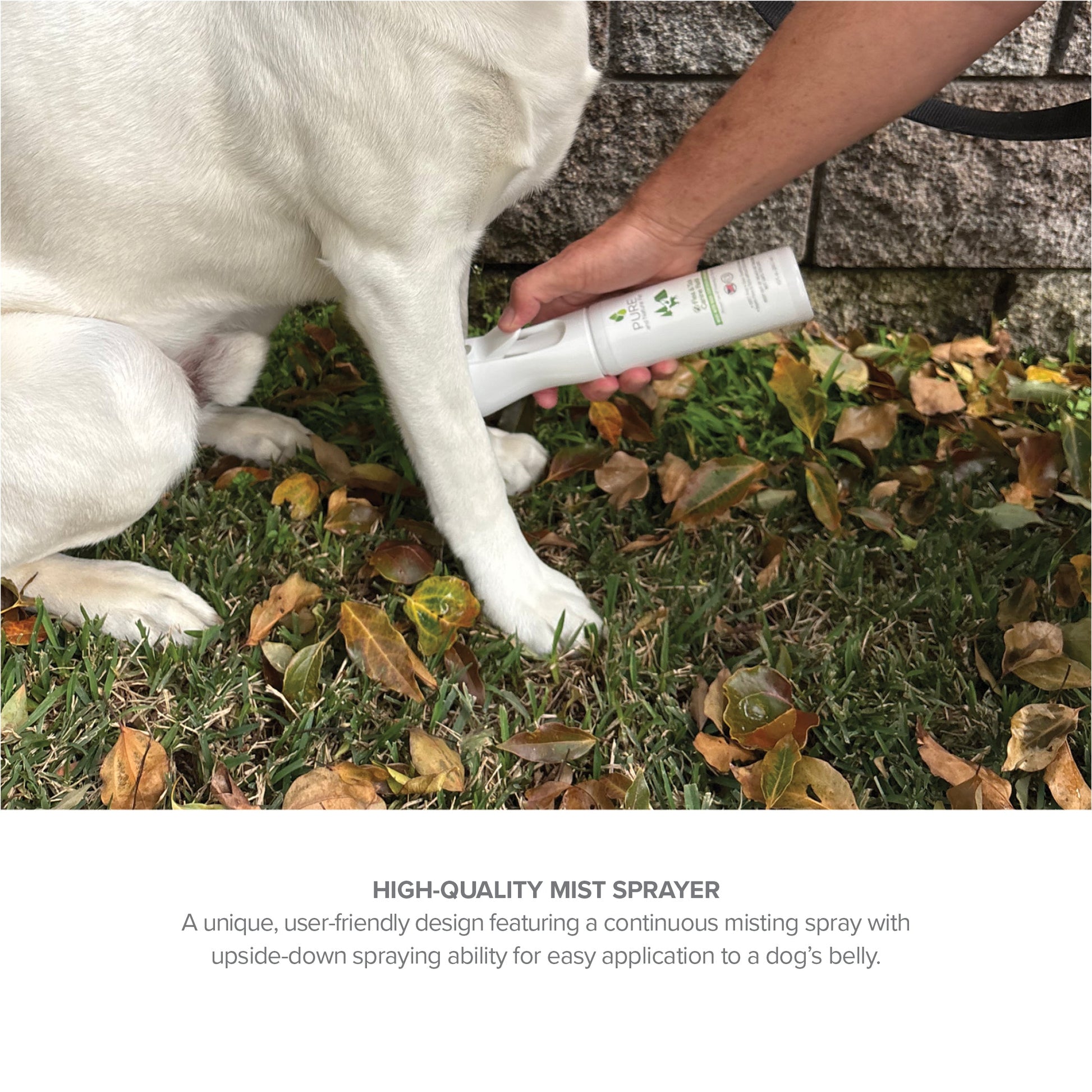 Flea and Tick Spray for Dogs - detail view