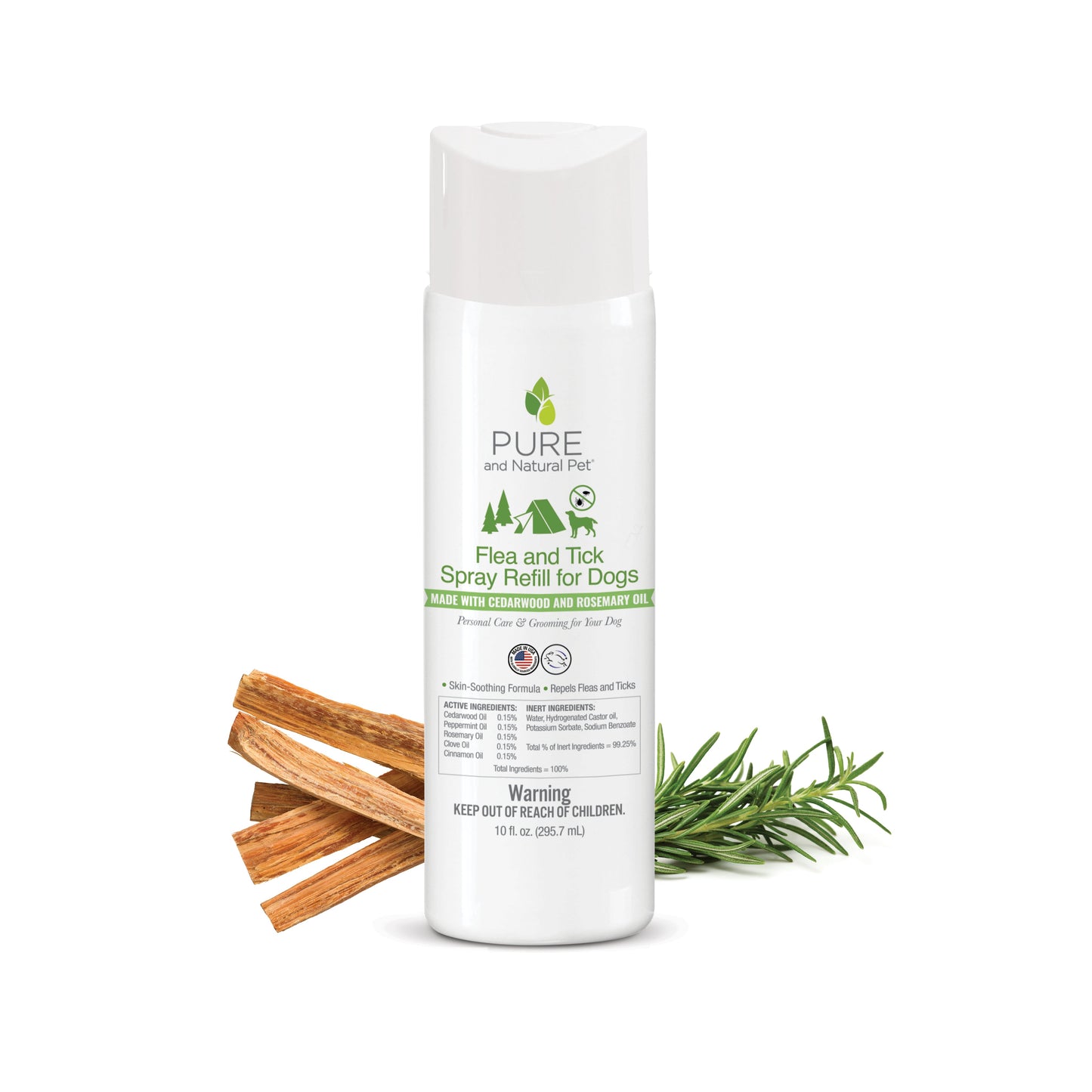 Flea and Tick Spray Refill for Dogs - main product image
