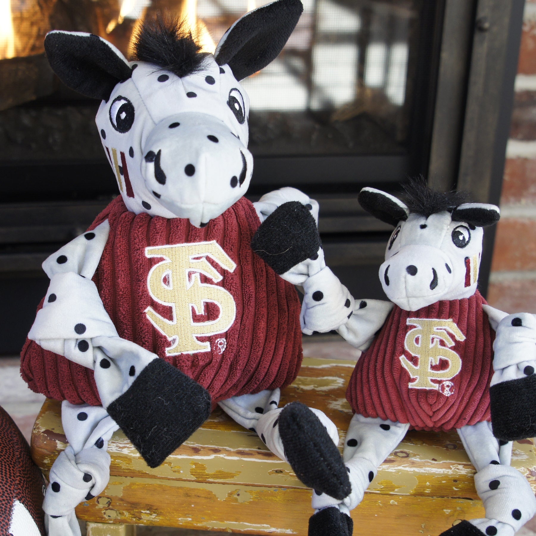Dog Toy NCAA Florida State University Cimarron Knottie Plush main product image for dogs and cats
