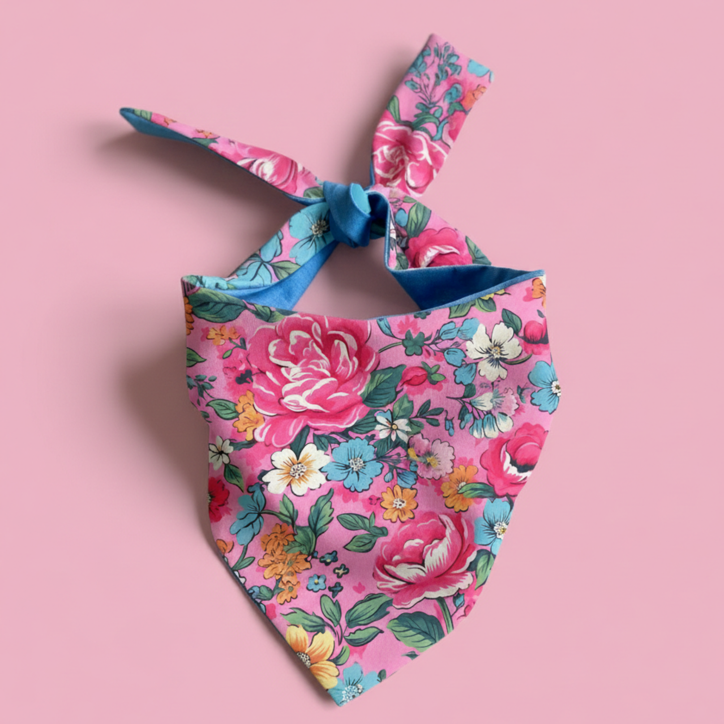 Spring Flower Dog Bandana - main product image