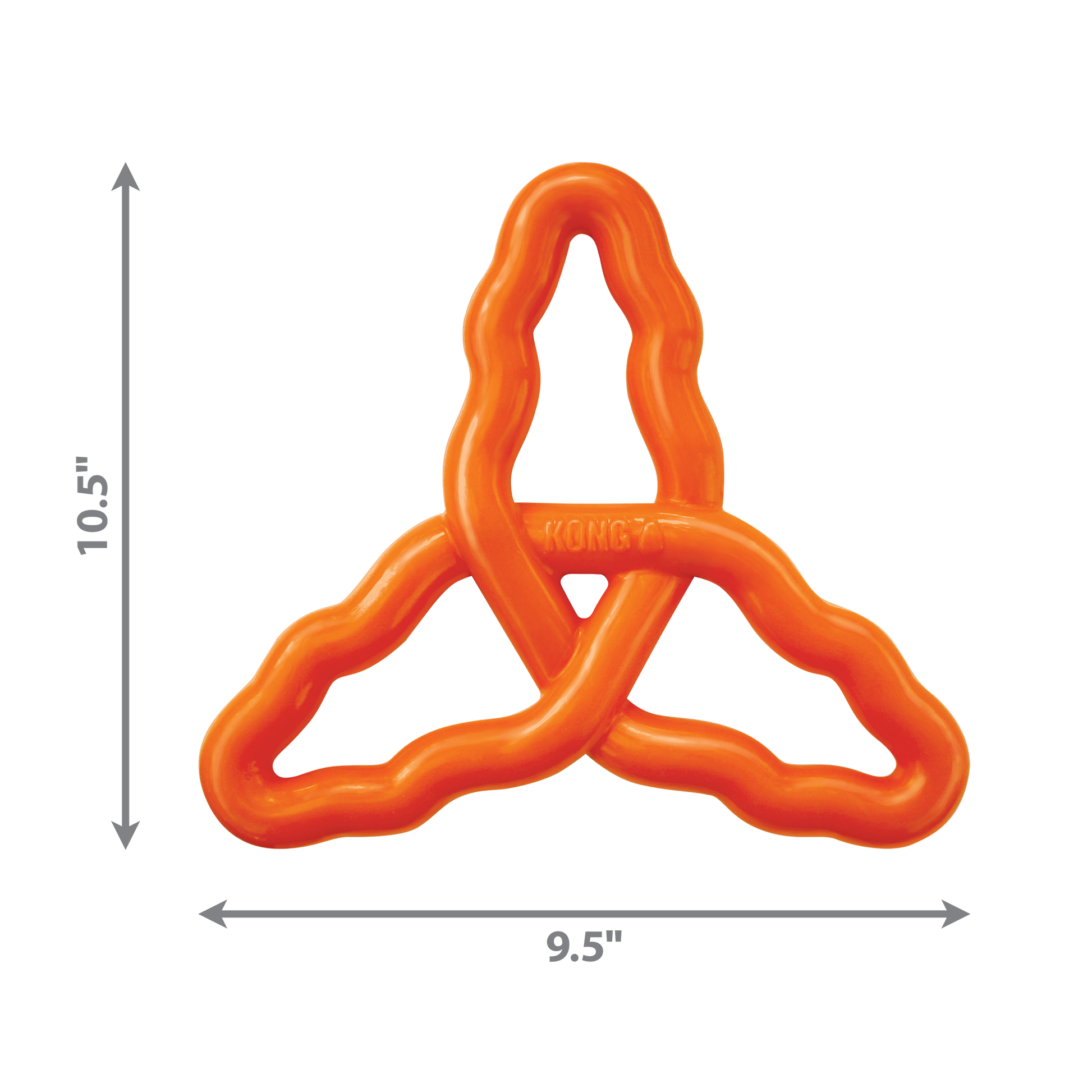 KONG Flyangle Interactive Dog Toy Durable Play - gallery image 5