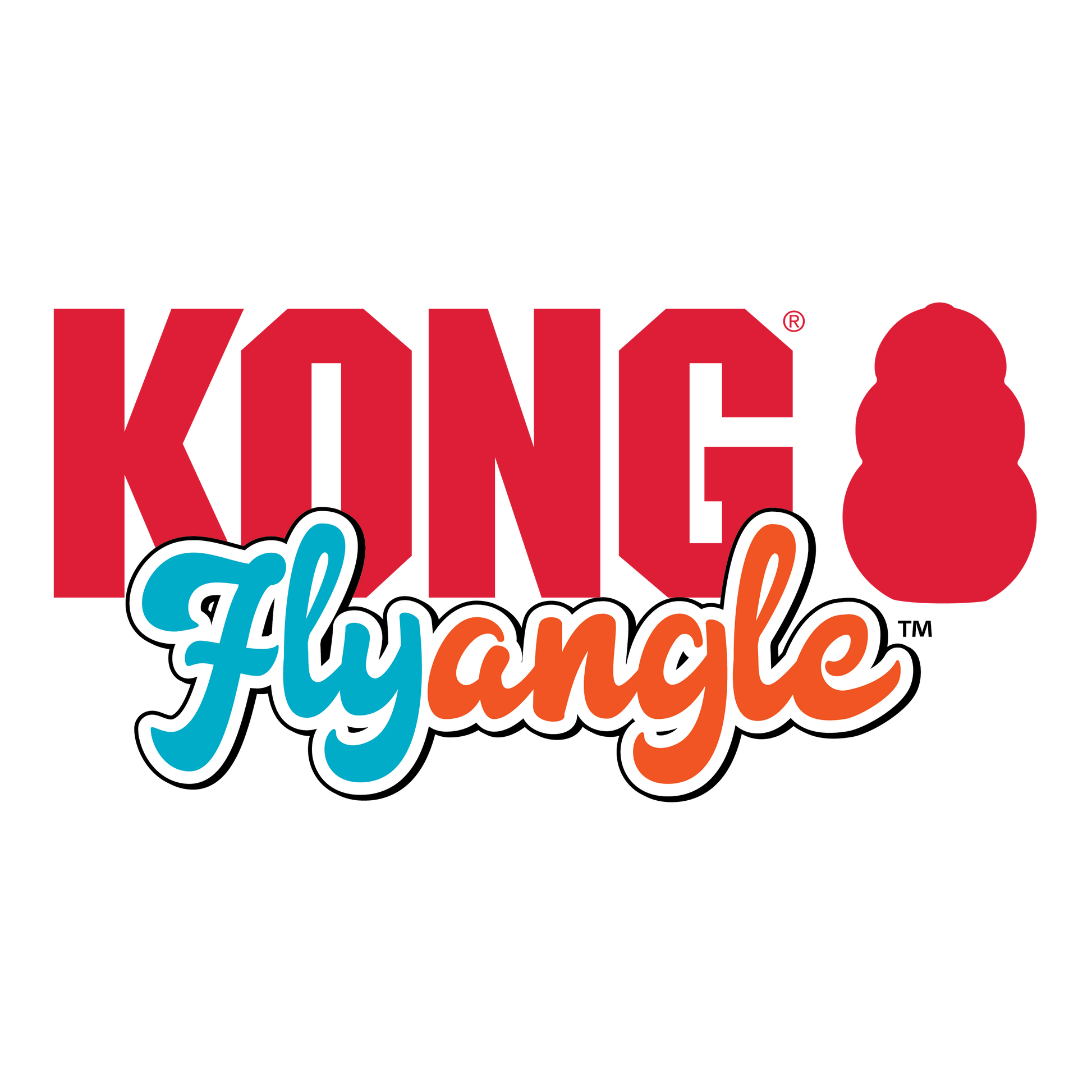 KONG Flyangle Interactive Dog Toy Durable Play - gallery image 6