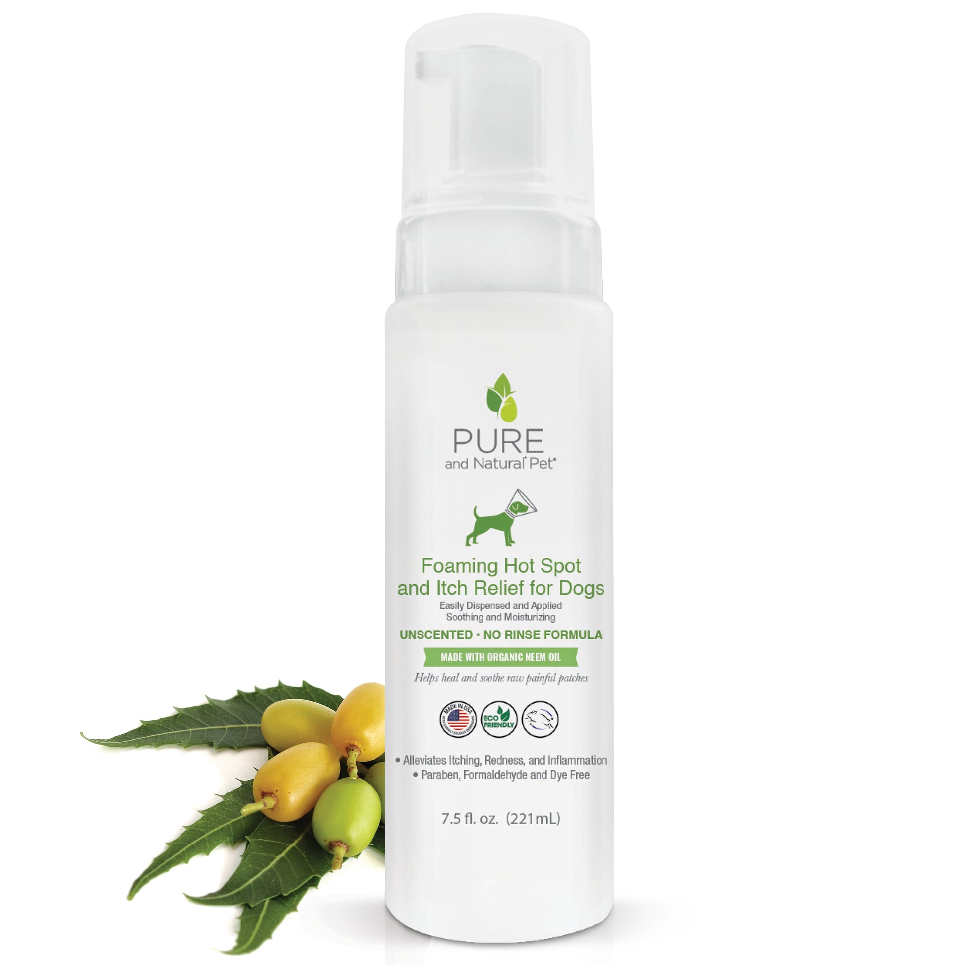 Foaming Hot Spot and Itch Relief - main product image