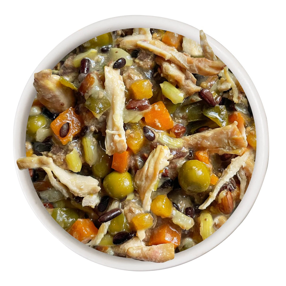 Weruva Dog Bouncy Chicken Vegetable Wet Dog Food Premium - detail view