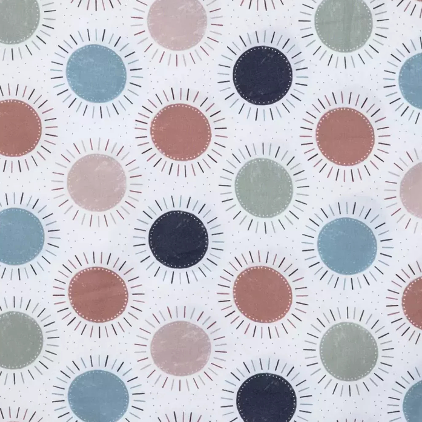 Sunshine Dog Bandana - close up view