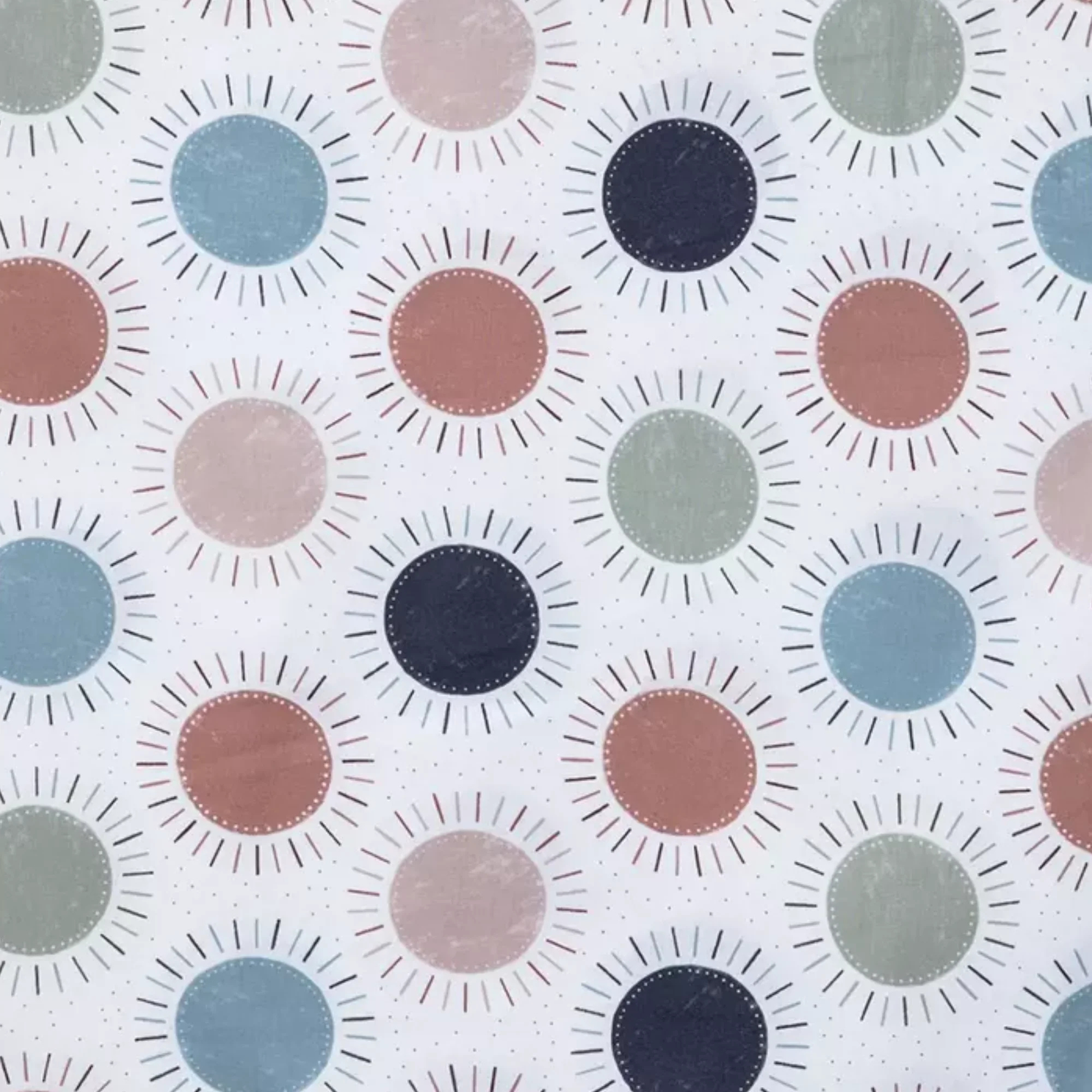 Sunshine Dog Bandana - close up view