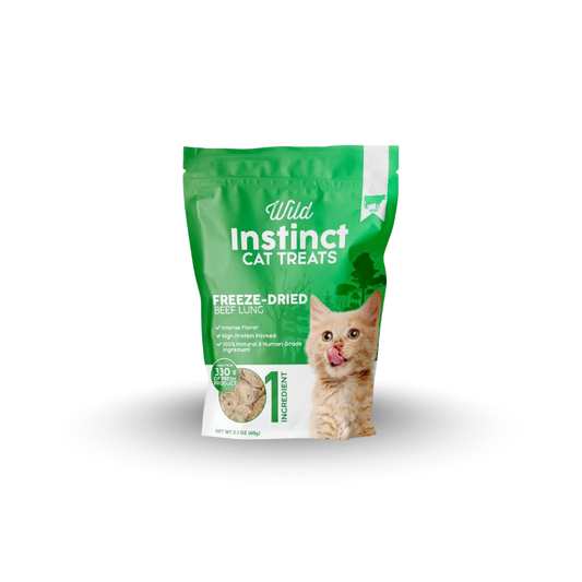 Freeze-Dried Beef Lung Treats for Cat - main product image