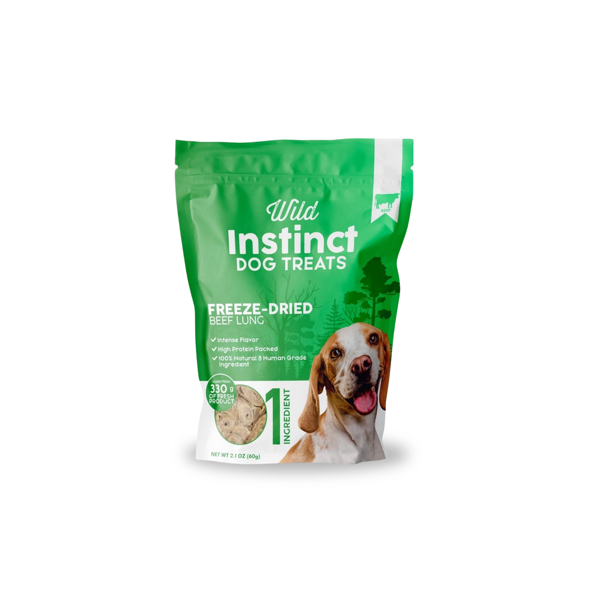 Freeze-Dried Beef Lung for Dogs - main product image