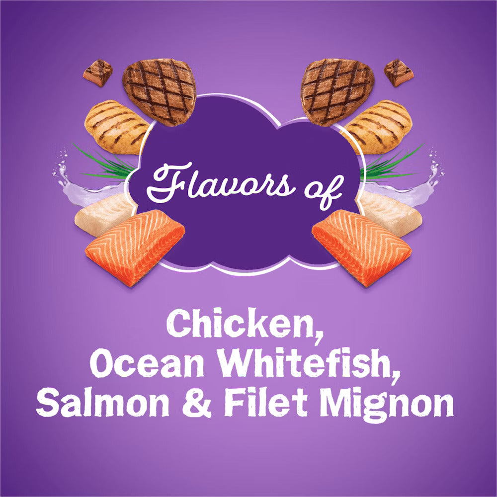 Friskies Surfin Turfin Favorites With Flavors Of Chicken Dry - detail view