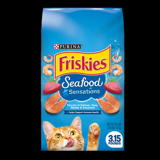 Dry Cat Food Friskies Salmon Recipe Daily Daily Meals Premiu - main product image
