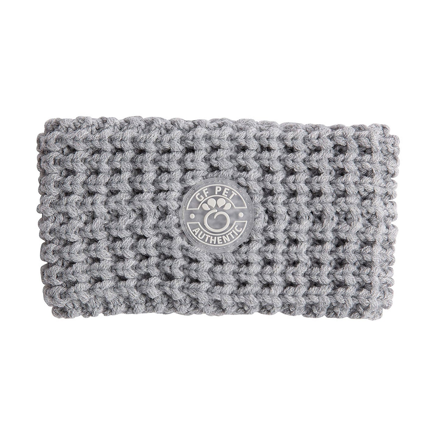 Chalet Tube Scarf Heather Grey Dog Apparel Premium Pet - main product image