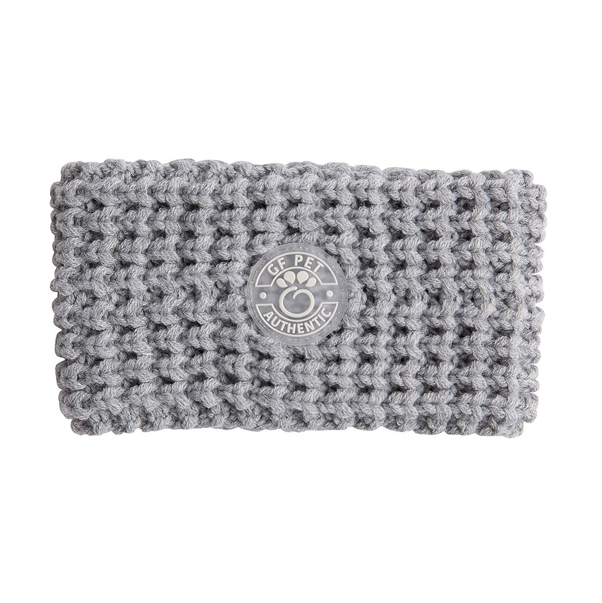 Chalet Tube Scarf Heather Grey Dog Apparel Premium Pet - main product image