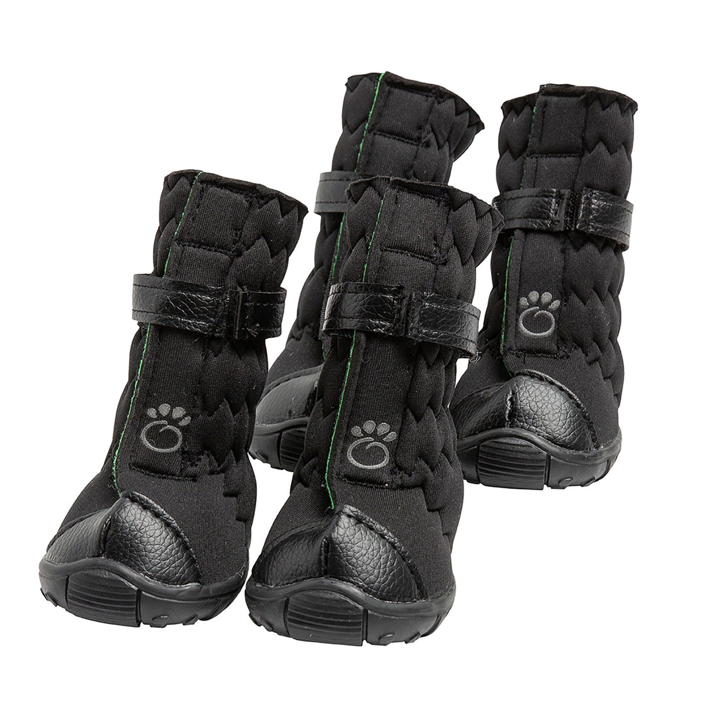 Elasto Fit Dog Boots Black Dog Apparel Premium Pet Supply - main product image