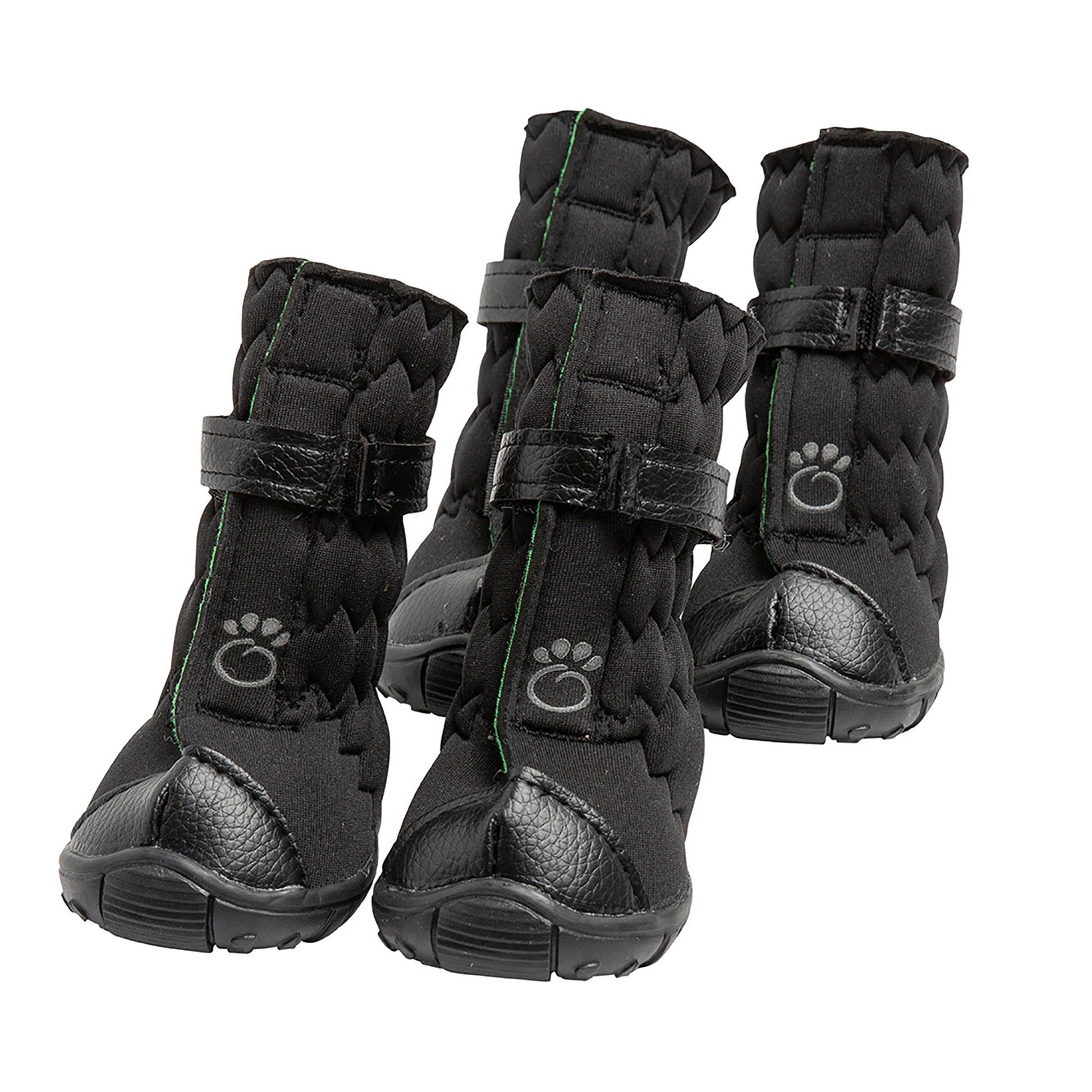 Elasto Fit Dog Boots Black Dog Apparel Premium Pet Supply - main product image