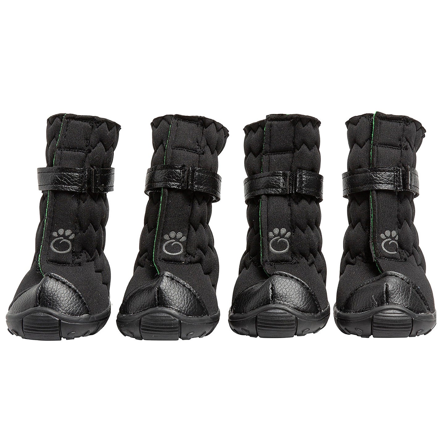Elasto Fit Dog Boots Black Dog Apparel Premium Pet Supply - lifestyle view
