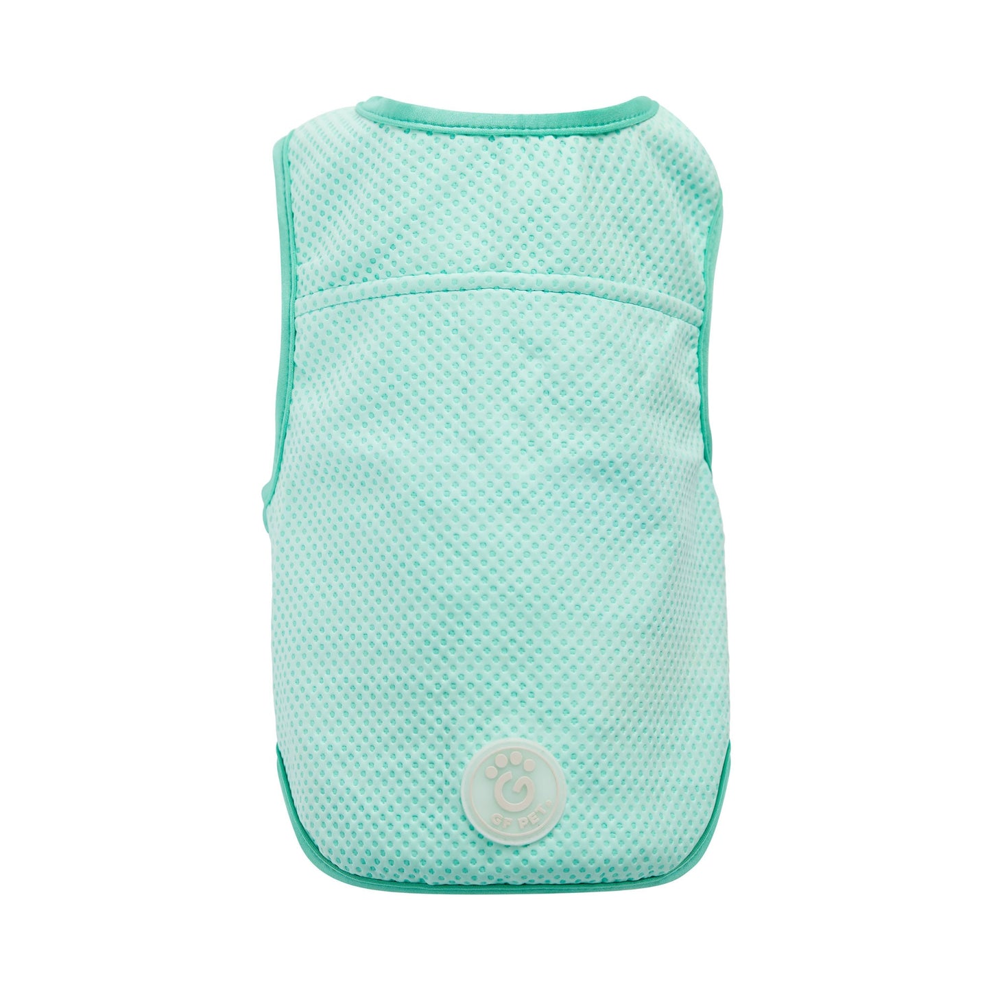 Elasto Fit Ice Vest Aqua Dog Apparel Premium Pet Supply - detail view