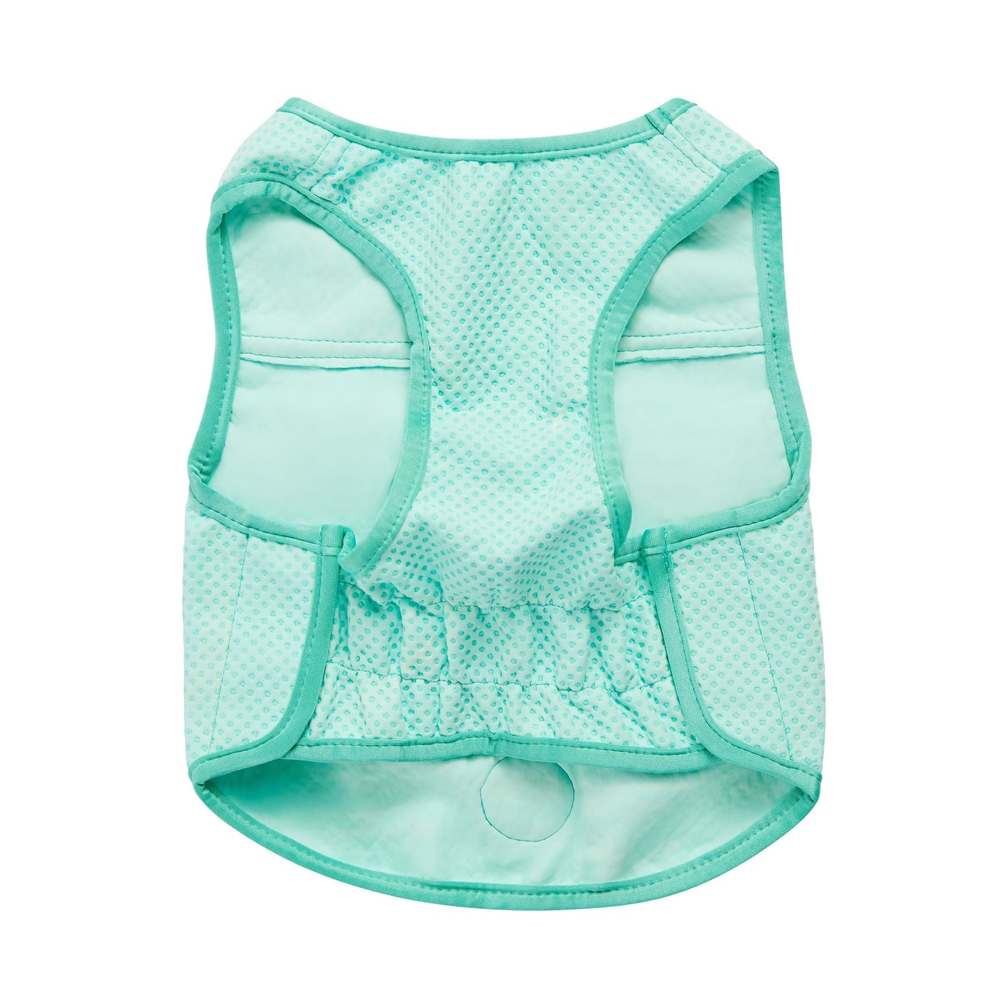 Elasto Fit Ice Vest Aqua Dog Apparel Premium Pet Supply - lifestyle view