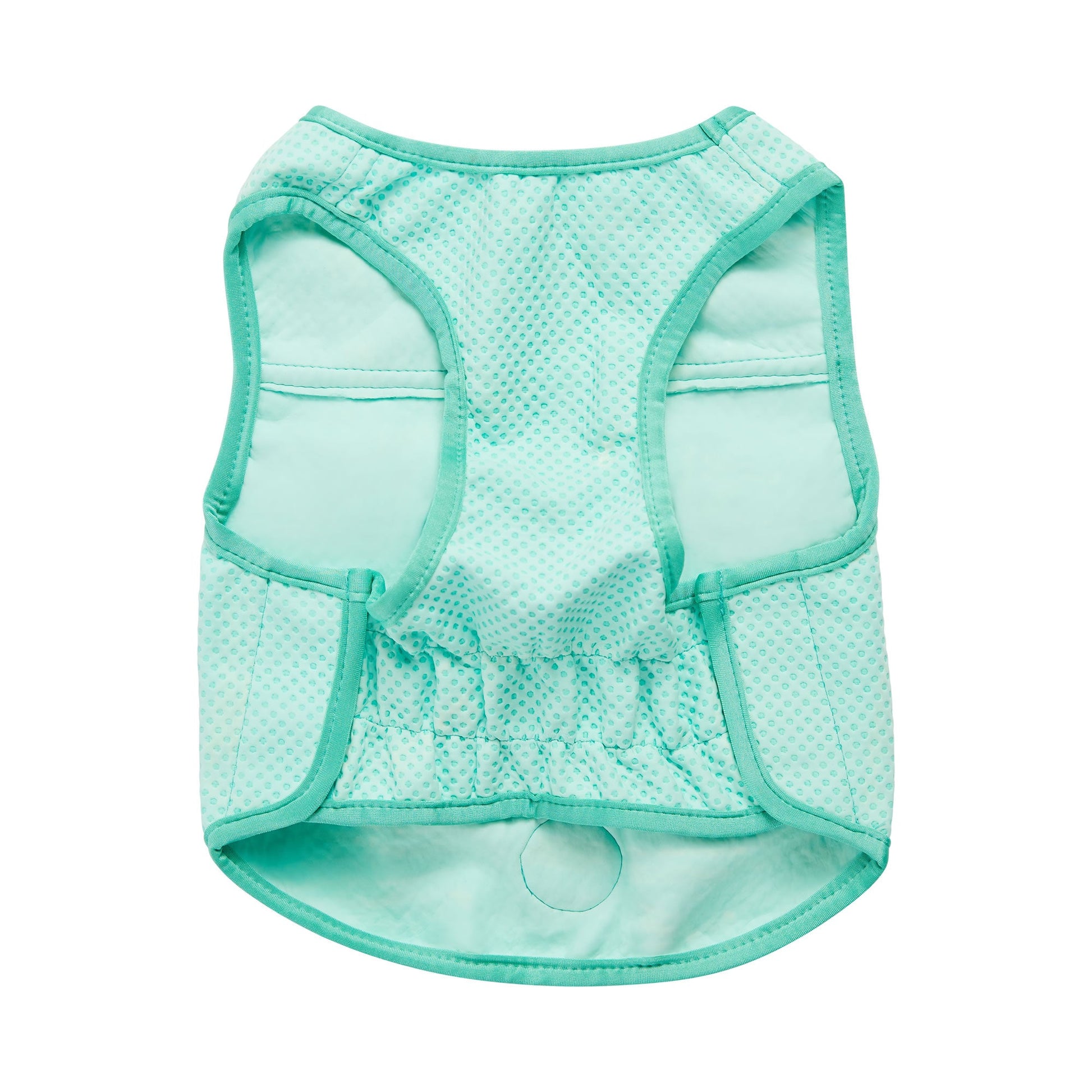 Elasto Fit Ice Vest Aqua Dog Apparel Premium Pet Supply - lifestyle view