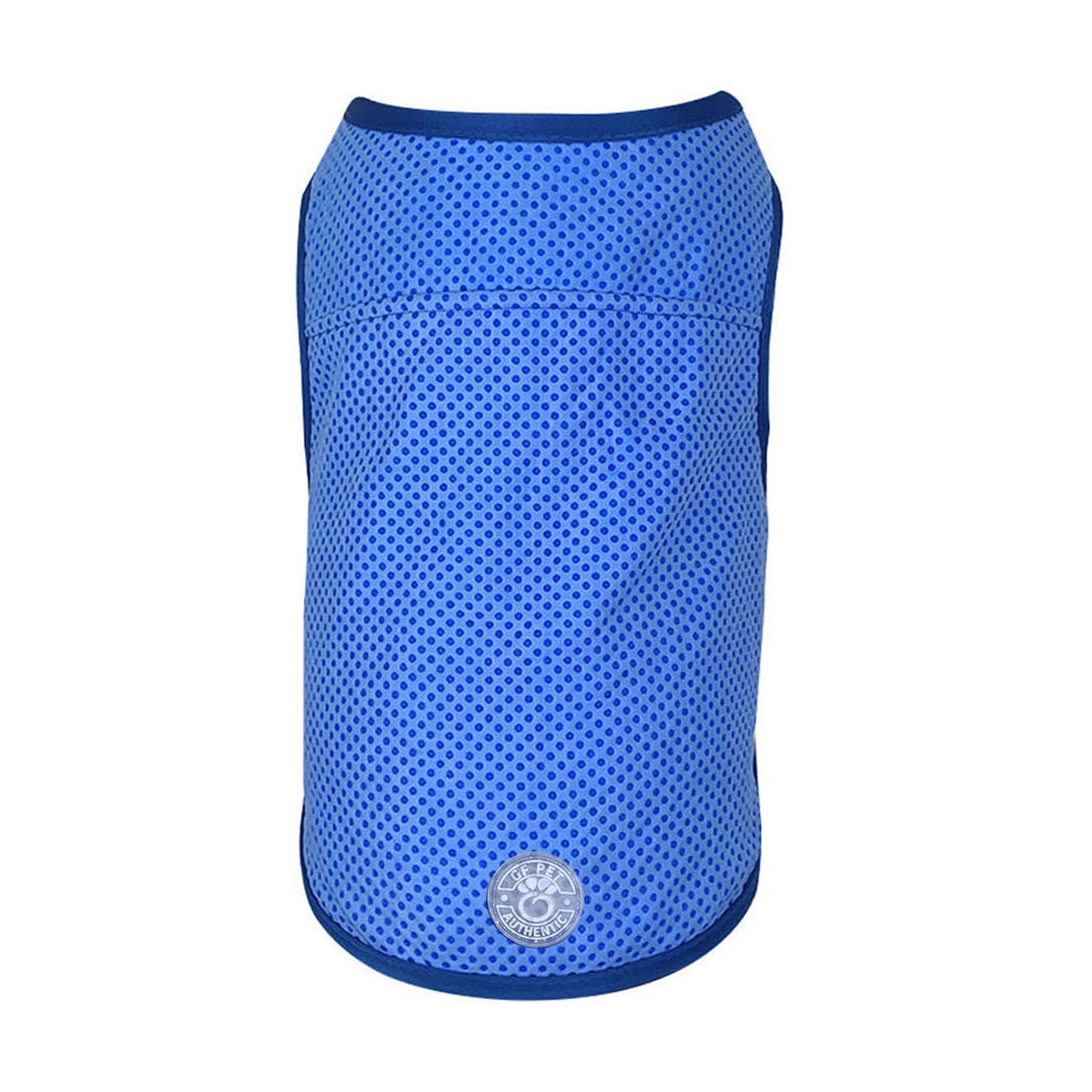 Elasto Fit Ice Vest Blue Dog Apparel Premium Pet Supply - detail view