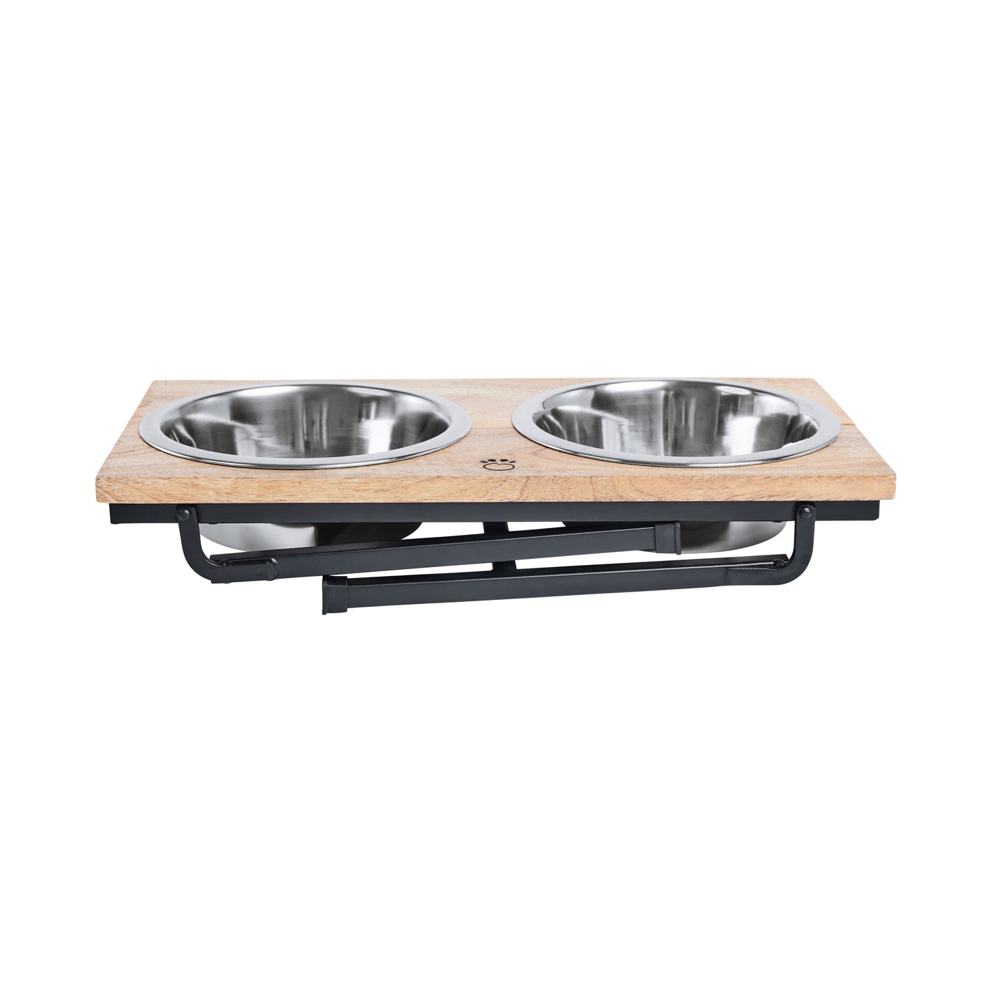 Wood Metal Elevated Feeder Pet Feeding Hydration Supply - gallery image 10