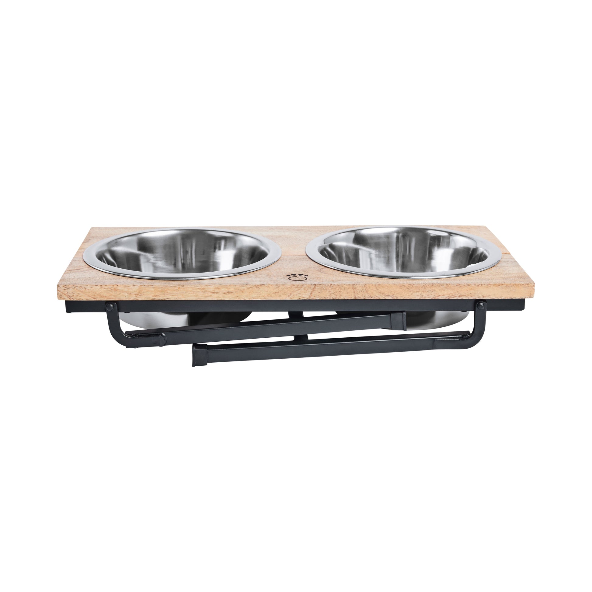 Wood Metal Elevated Feeder Pet Feeding Hydration Supply - gallery image 10