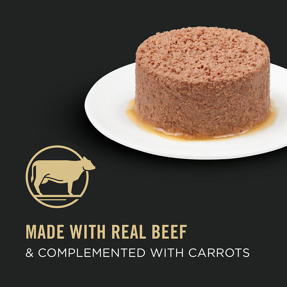 Pro Plan Complete Essentials Beef Carrots Entree Grain Free - lifestyle view