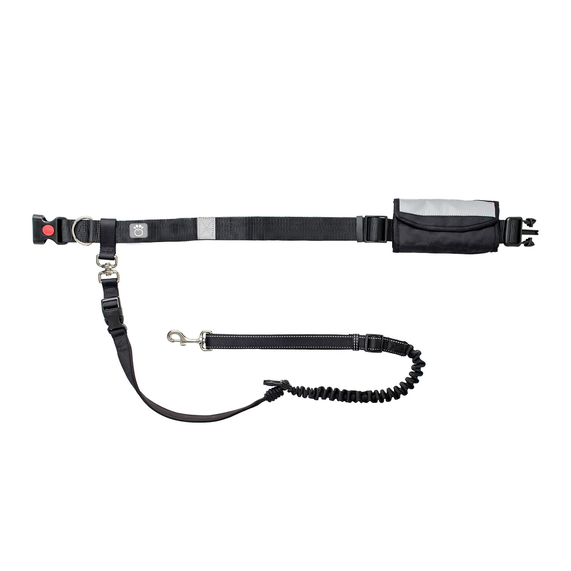 Waist Belt Bungee Leash Adjustable Dog Walking Gear Premium - main product image