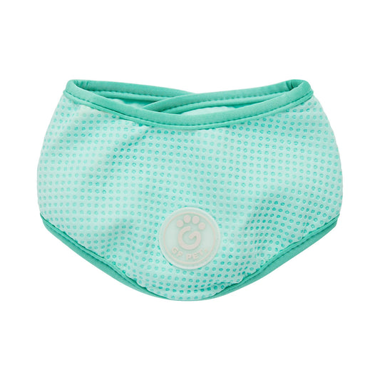 Dog Bandanas Adjustable Aqua Premium Pet Supply Premium Pet - detail view